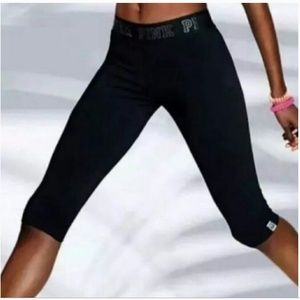 NWT Victoria Secret PINK ULTIMATE crop leggings XS